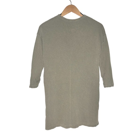 James Perse Standard | Women | Supima Cotton Exposed Seam Popover Top | Size 1 - Picture 2 of 9